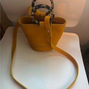 Simon Miller Yellow Mini Bucket Bag